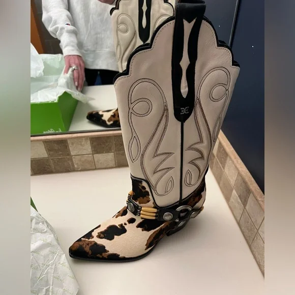 Sam Edelman Cowboy Boots - Picture 4 of 6